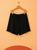 Short noir taille élastiquée Ardene 35 % coton – Taille M – Neuf avec étiquette