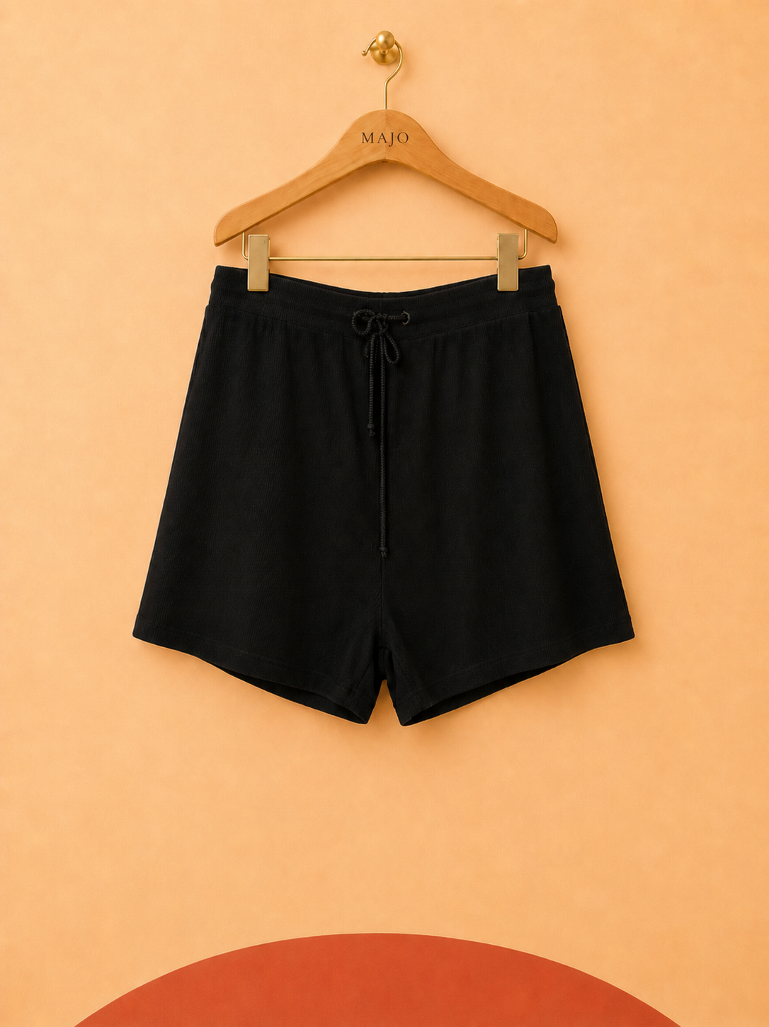 Short noir taille élastiquée Ardene 35 % coton – Taille M – Neuf avec étiquette