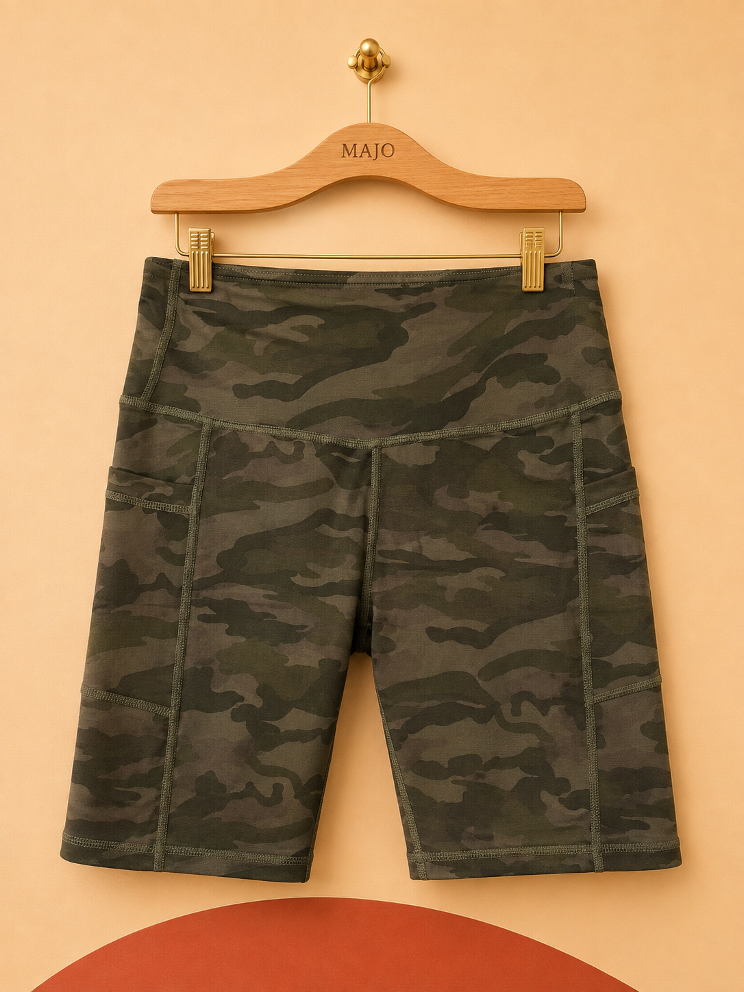 Short cycliste camouflage TreeWeek – Neuf avec étiquette – Taille XS