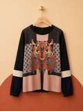 Haut imprimée tigre SOGGO – Taille 1 ou 2 – Neuve avec étiquette