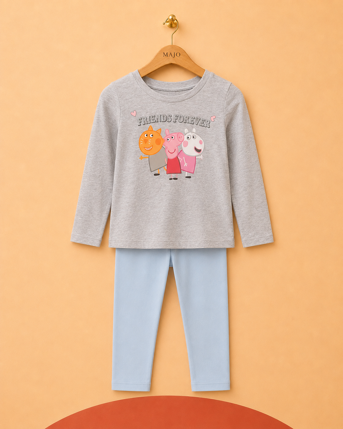 Pyjama Peppa Pig « Friends Forever » – 8 ans / 128 cm – Neuf avec étiquette