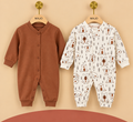 Lot de 2 pyjamas NECIX’S – Taille 0/3 mois – Neuf avec étiquette