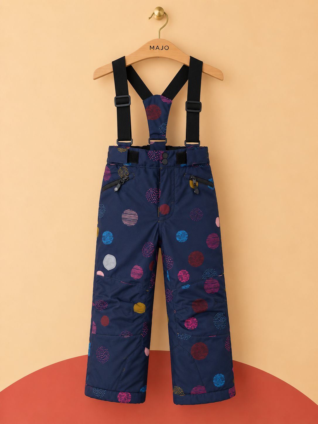 Pantalon de ski à bretelles Color Kids – 2 ans – Neuf avec étiquette