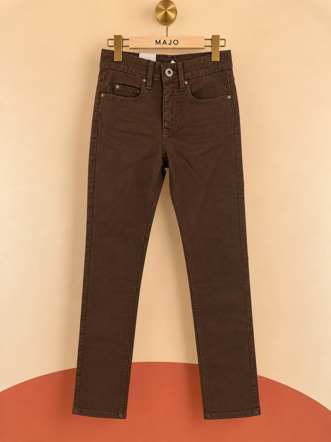Pantalon Stooker marron – Taille 8 ans – Mixte – Neuf avec étiquette