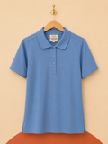 Polo PRINTER bleu ciel – Neuf avec étiquette