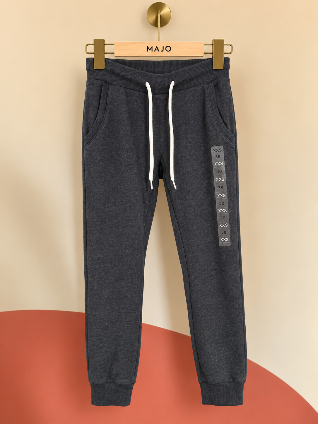 Pantalon jogging Terranova gris – Taille XXS – Neuf avec étiquette
