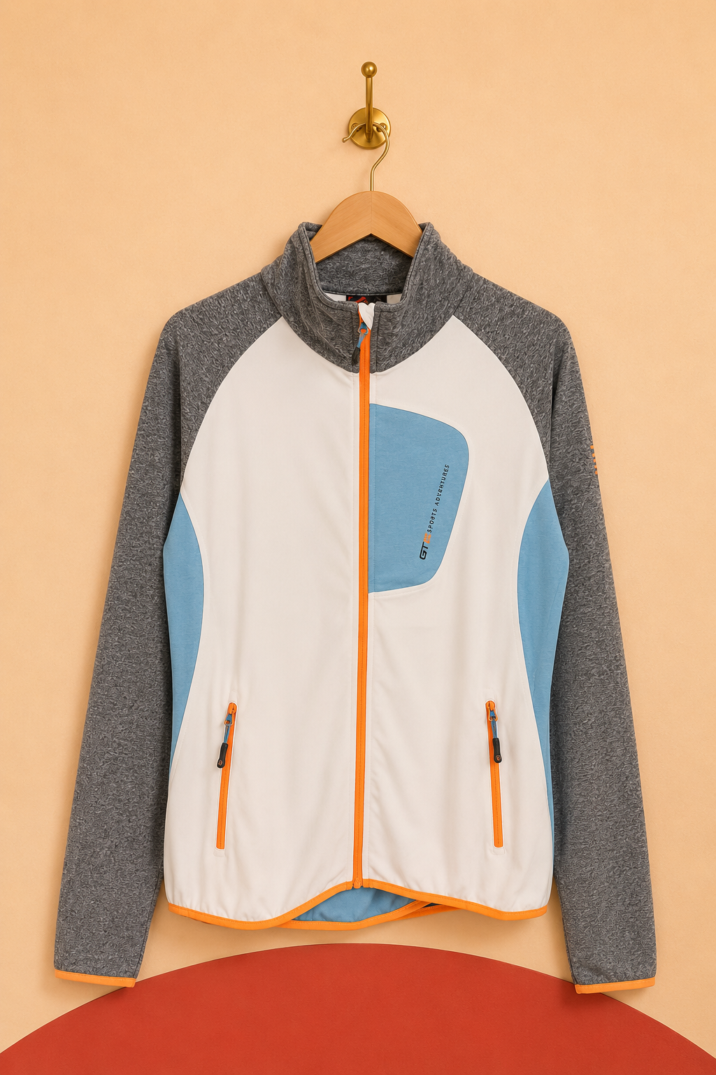 Veste de sport zippée GTS – Taille M – Neuve avec étiquette