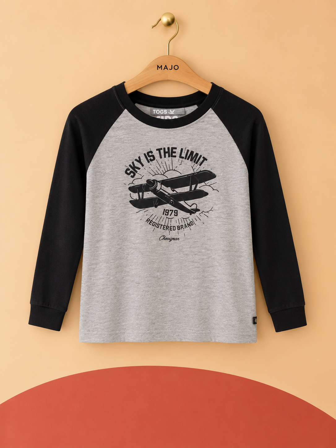 T-shirt manches longues Chevignon – 6 ans – Neuf avec étiquette
