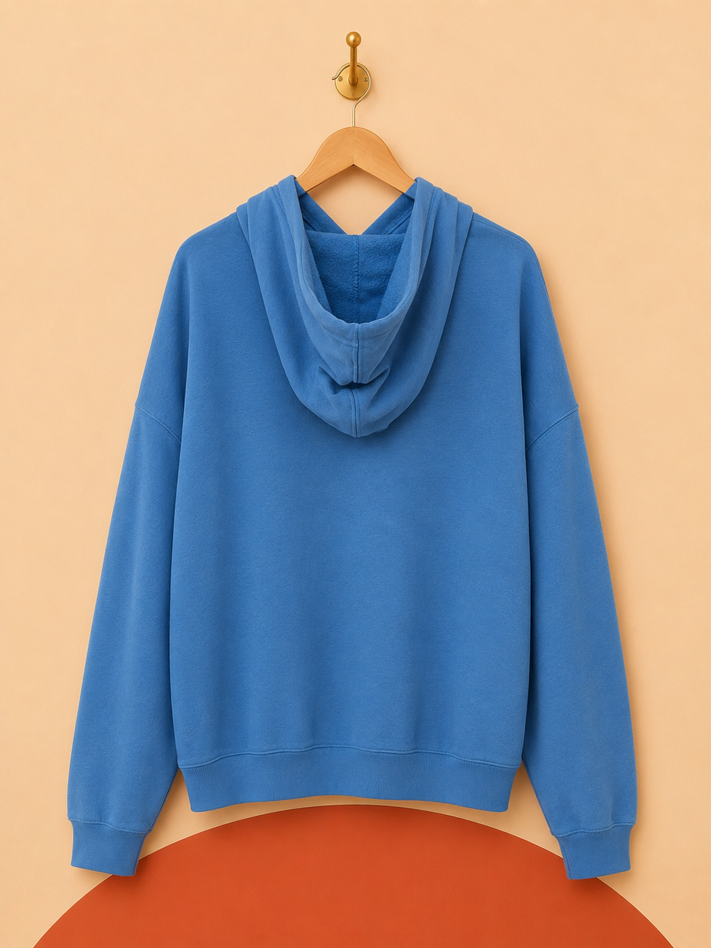 Sweat à capuche RELAXX bleu – Neuf avec étiquette