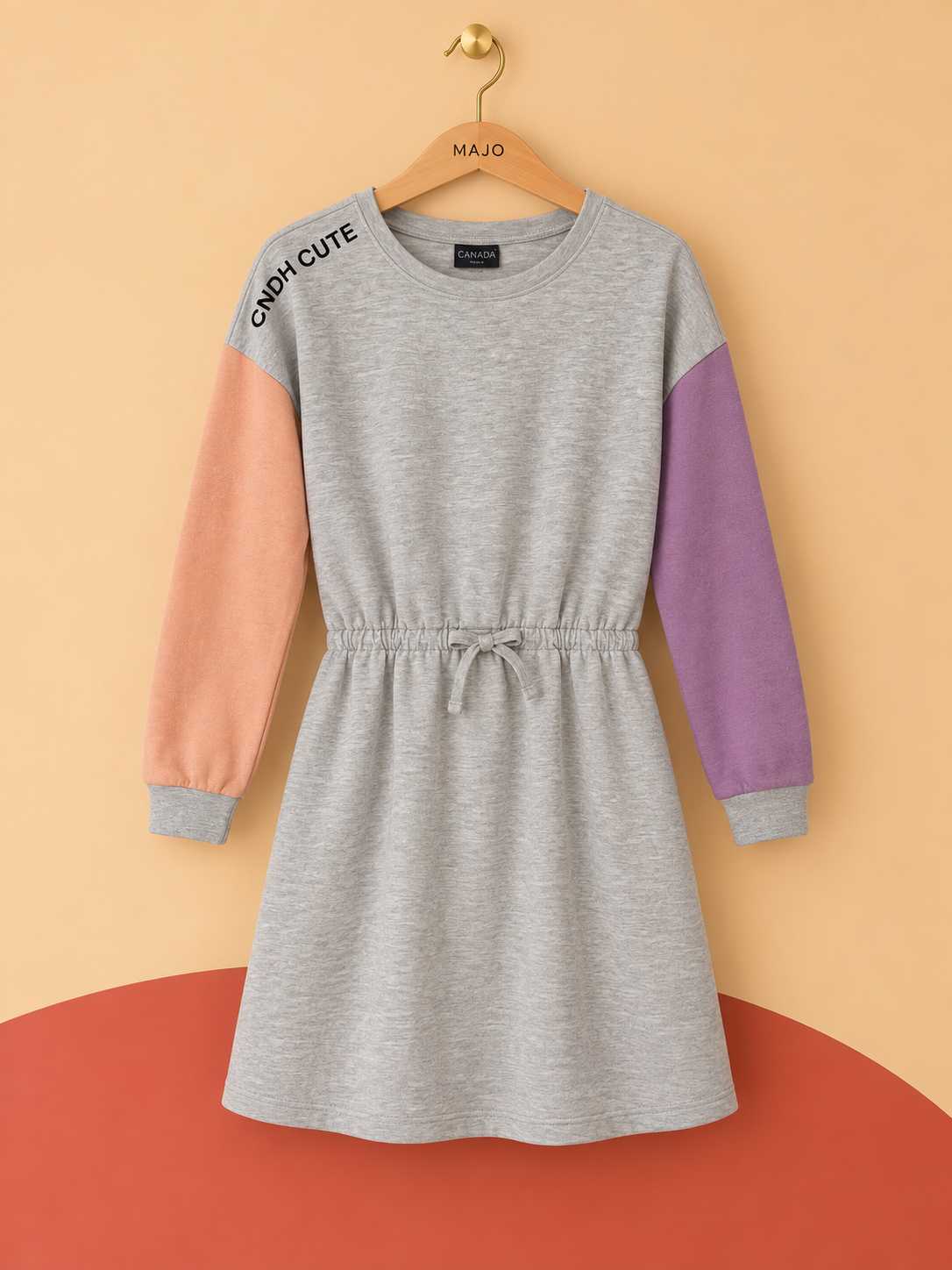 Robe sweat bicolore Canada House – 14 ans – Neuve avec étiquette