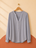 Blouse fluide bleu clair Motivi – Neuve avec étiquette