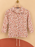 Chemisier fleuri Rupert & Buckley – Taille 8 ans – Neuf avec étiquette