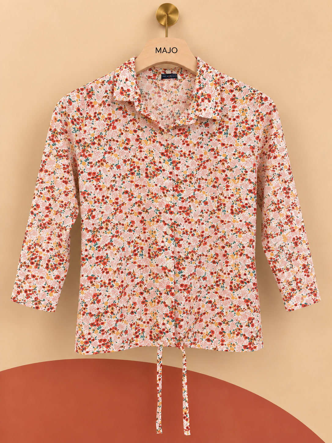 Chemisier fleuri Rupert & Buckley – Taille 8 ans – Neuf avec étiquette