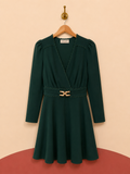 Robe patineuse Naf Naf verte – Taille XS – Neuve avec étiquette