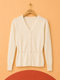 Gilet écru boutonné Papermoon – 12 ans – Neuf avec étiquette