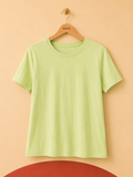 T-shirt vert clair uni Alife & Kickin – Taille M – Neuf avec étiquette