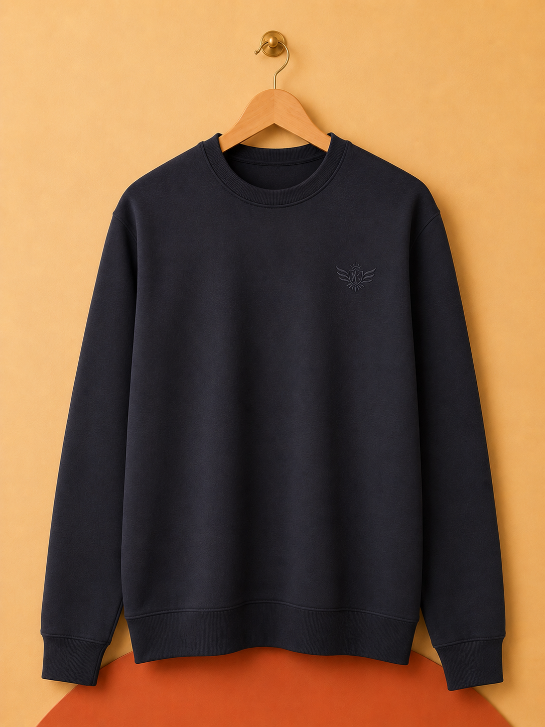 Sweat KANDOR bleu marine – Neuf avec étiquette