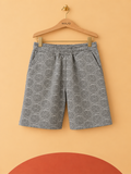 Bermuda gris imprimé BALR. 88 % coton – Taille XXS – Neuf avec étiquette