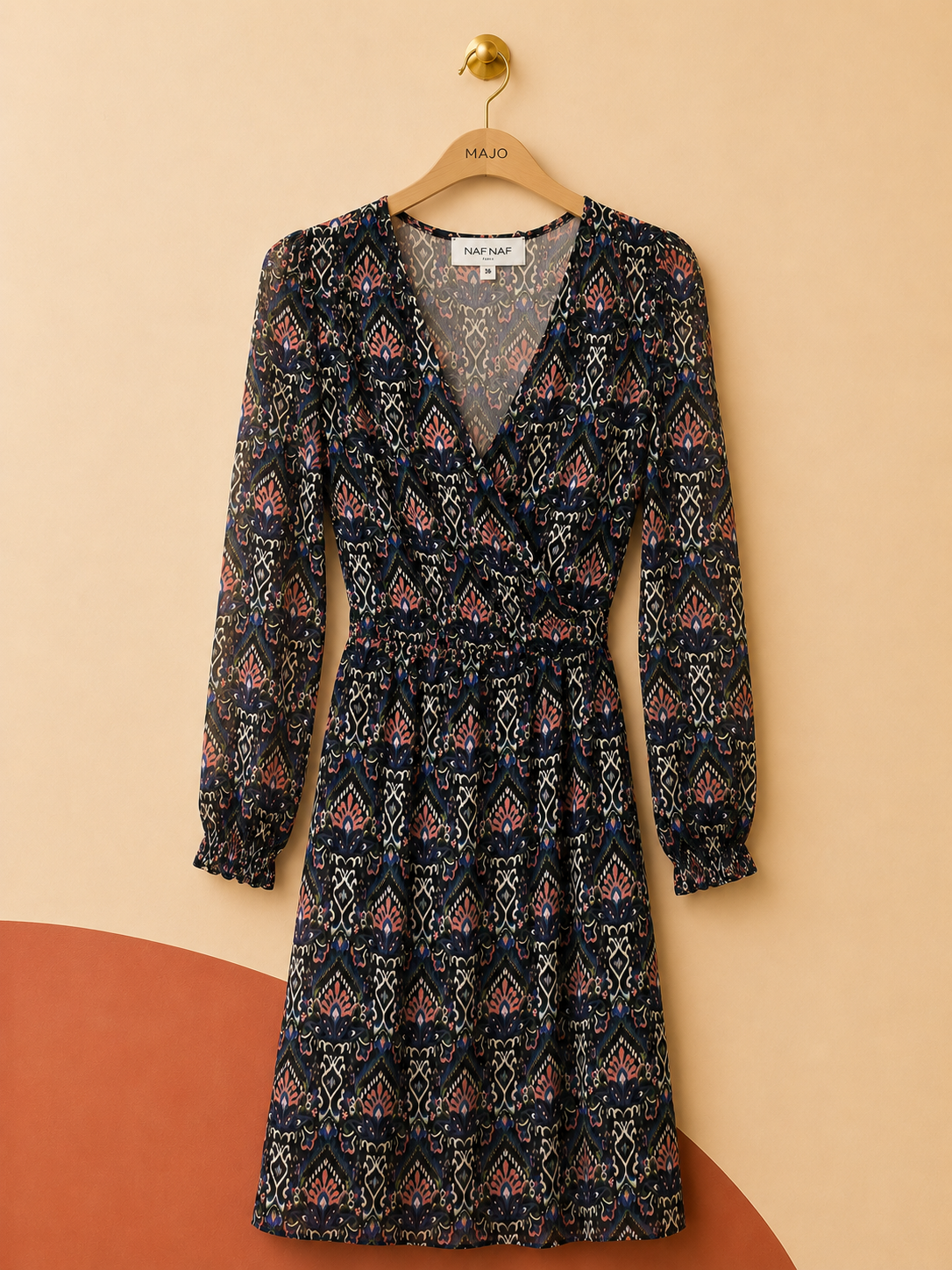 Robe NAF NAF imprimée – Neuve avec étiquette