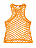 Top résille femme