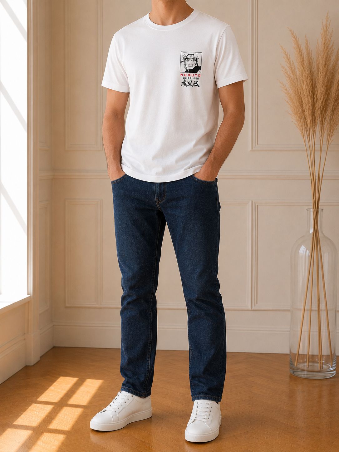 T-shirt Naruto manga homme