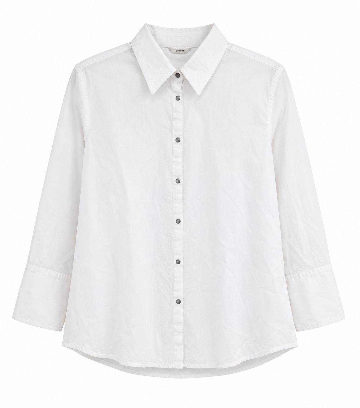 Chemise blanche femme 96% coton – Taille 42 – Élégante & confortable