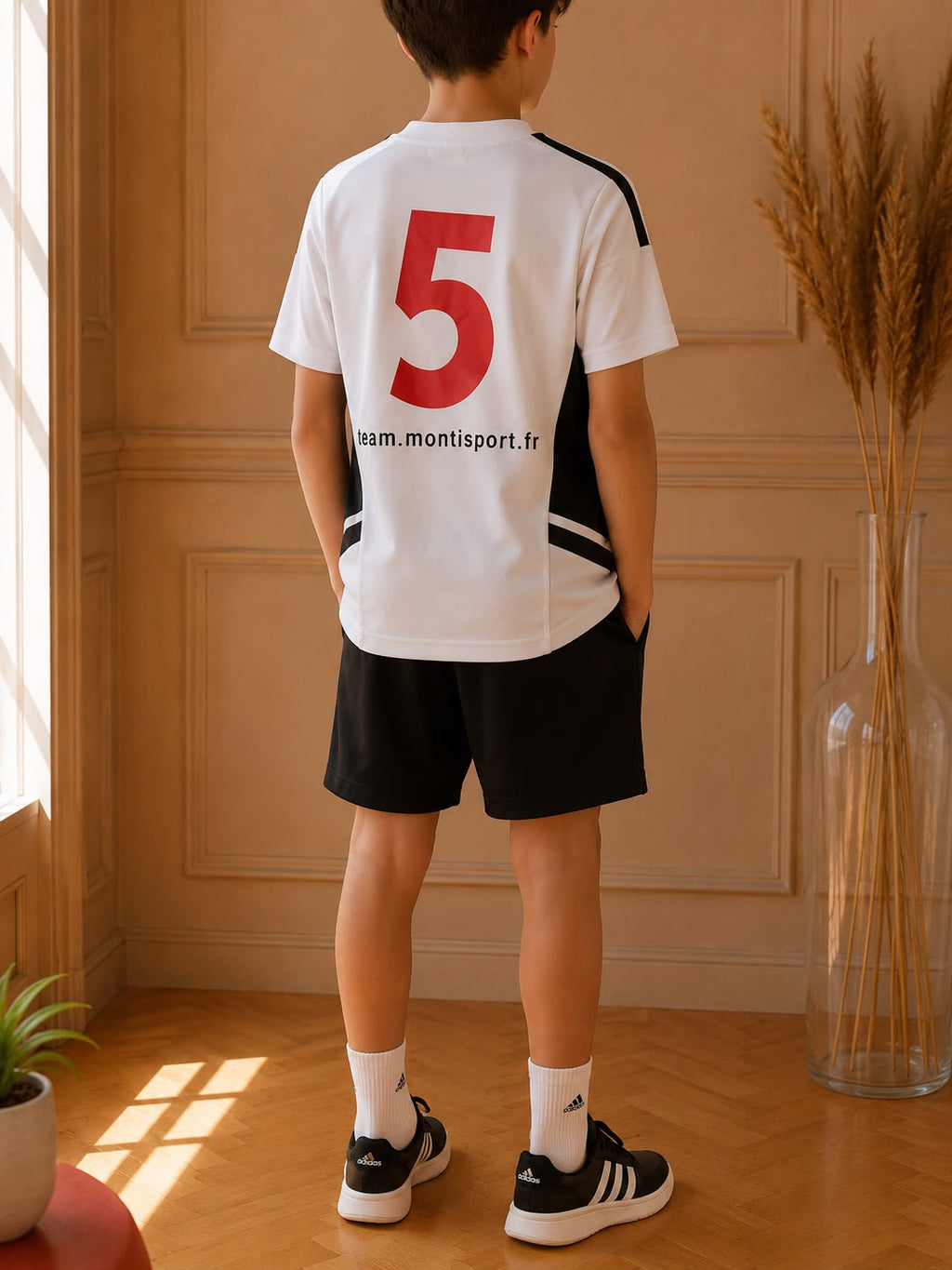 Maillot de football Adidas enfant 11/12 ans