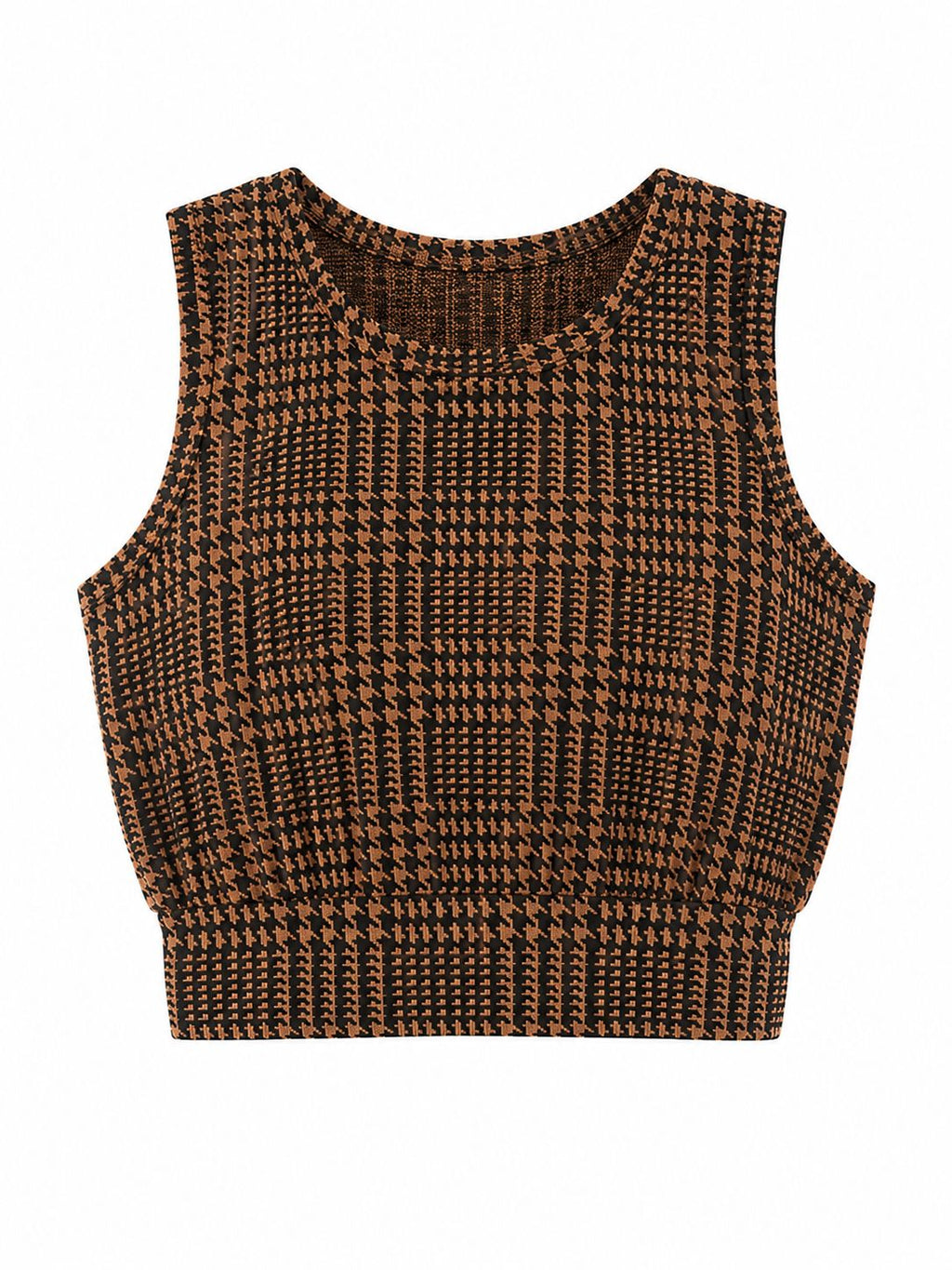 Crop top de sport Marron femme – taille  XS - Haut technique sans manches - neuf avec étiquette Heart And Soul