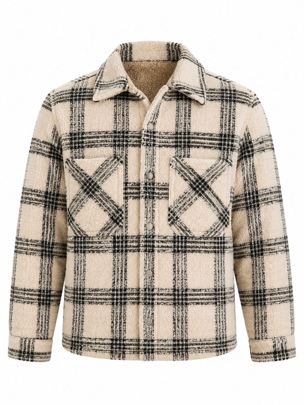 Veste polaire Zara à carreaux – 11/12 ans