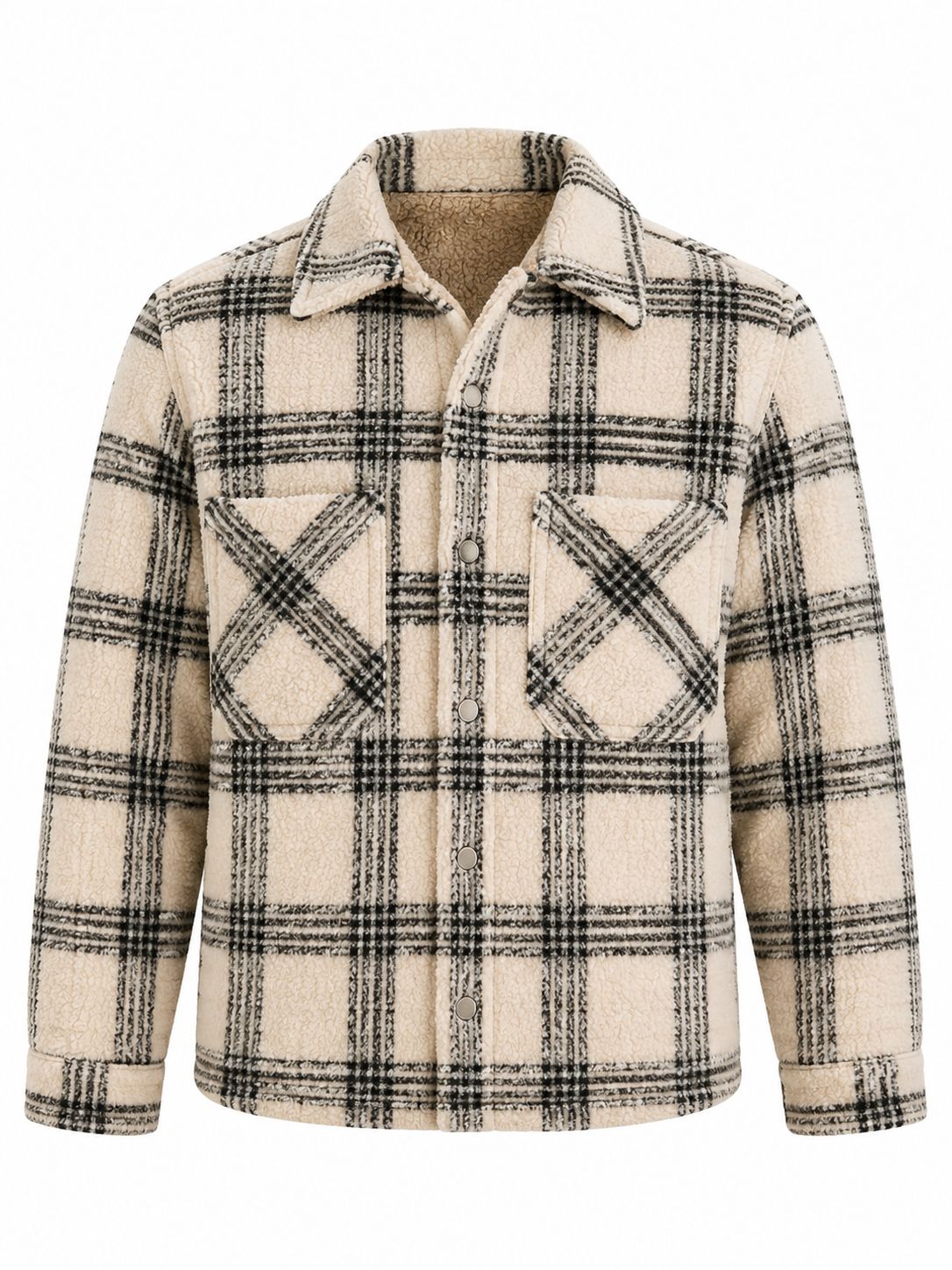 Veste polaire Zara à carreaux – 11/12 ans